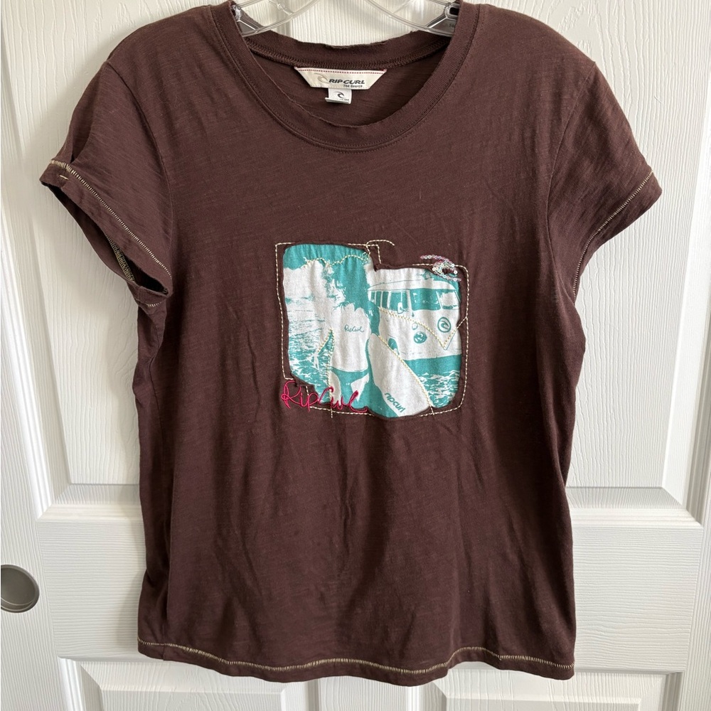 Rip Curl Chocolate Brown Tee